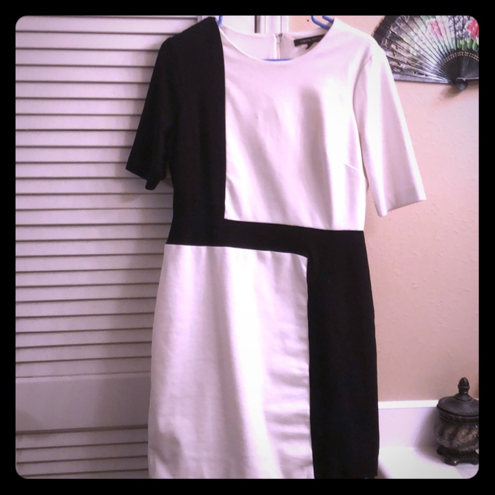 Black and White Dress